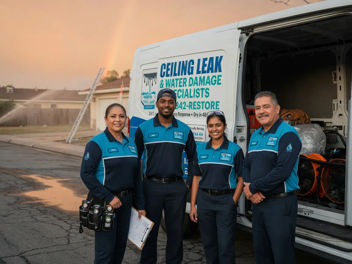 Ceiling Leak Cleanup company in Citrus Heights, CA