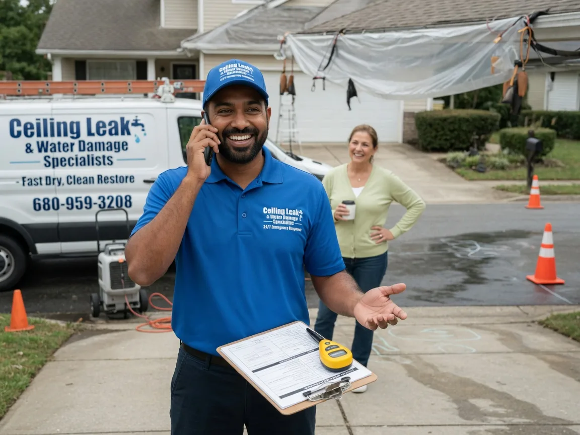 Ceiling Leak Cleanup Citrus Heights, CA FAQs